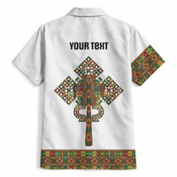 Ethiopian Enkutatash Personalized Hawaiian Shirt Traditional Habesha Pattern