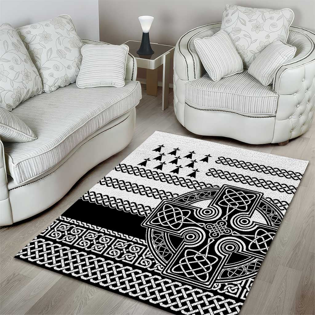 Brittany Celtic Knot Area Rug Celtic Nation Heritage Pride - Wonder Print Shop