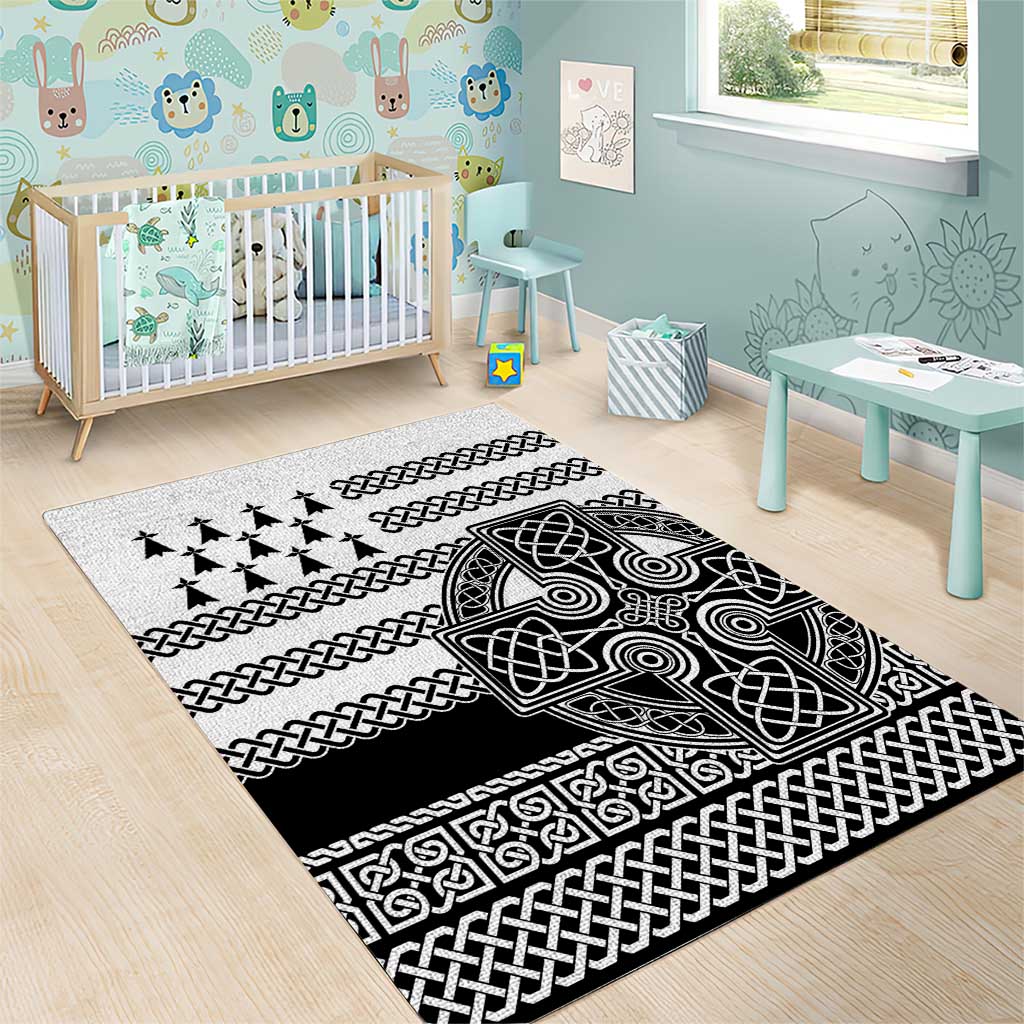 Brittany Celtic Knot Area Rug Celtic Nation Heritage Pride - Wonder Print Shop