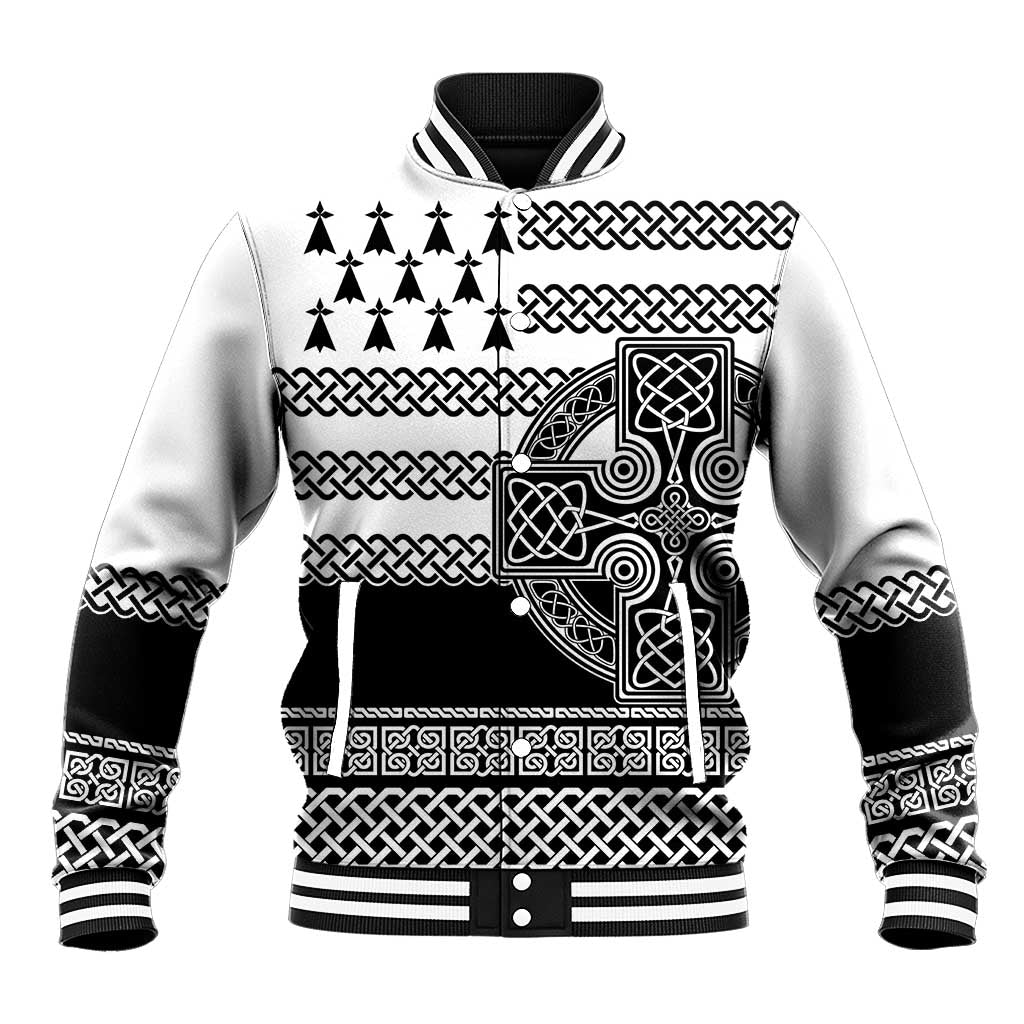 Brittany Celtic Knot Baseball Jacket Celtic Nation Heritage Pride - Wonder Print Shop