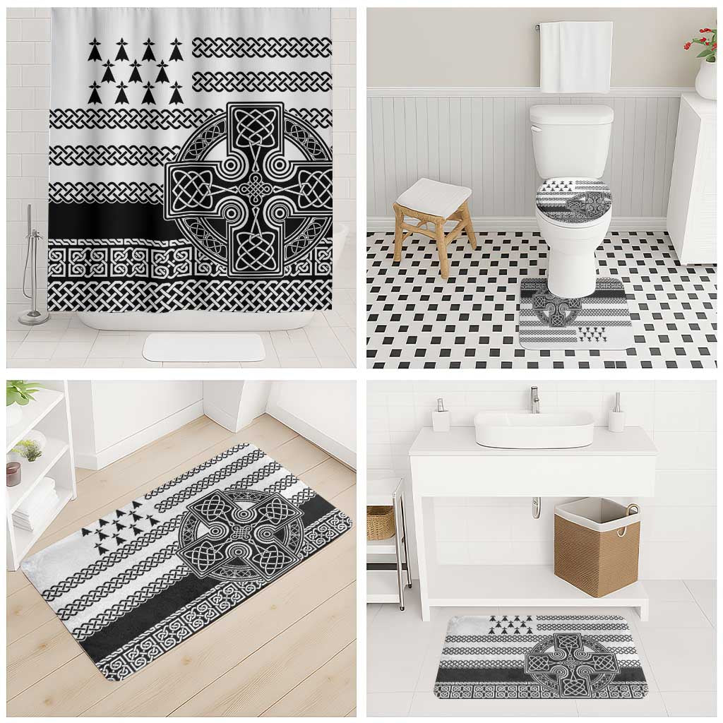Brittany Celtic Knot Bathroom Set Celtic Nation Heritage Pride - Wonder Print Shop