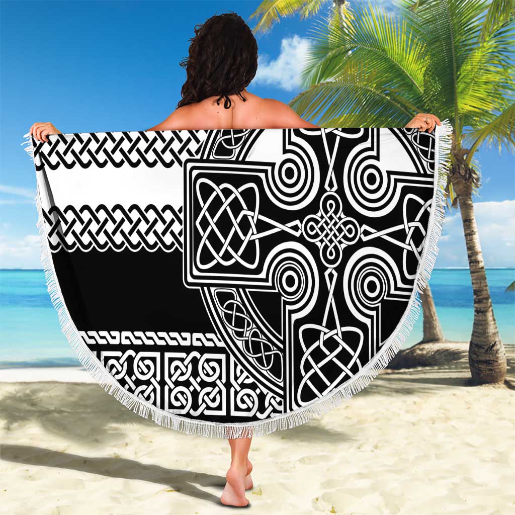 Brittany Celtic Knot Beach Blanket Celtic Nation Heritage Pride - Wonder Print Shop
