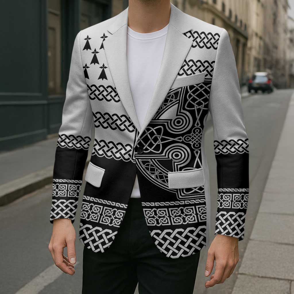 Brittany Celtic Knot Blazer Celtic Nation Heritage Pride - Wonder Print Shop