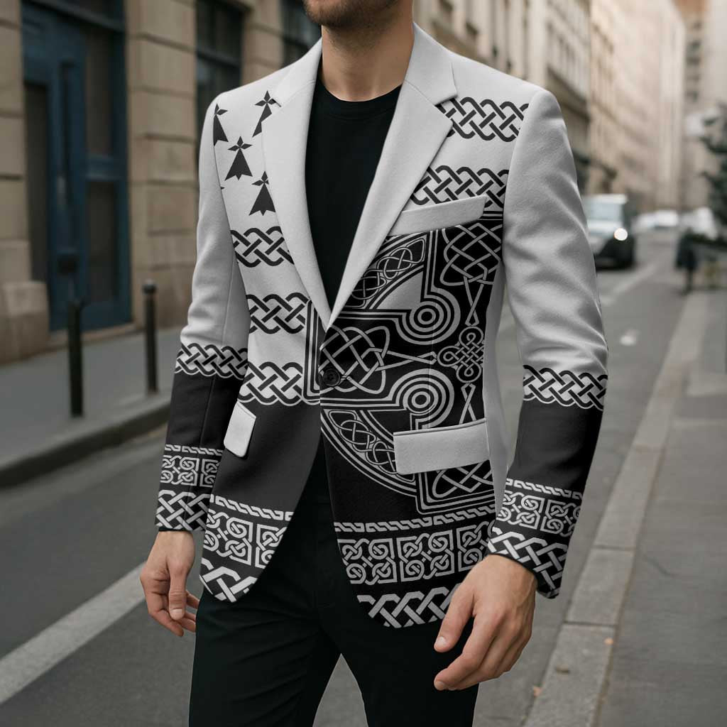 Brittany Celtic Knot Blazer Celtic Nation Heritage Pride - Wonder Print Shop