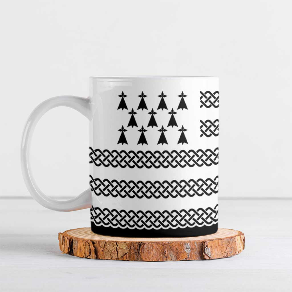 Brittany Celtic Knot Ceramic Mug Celtic Nation Heritage Pride - Wonder Print Shop