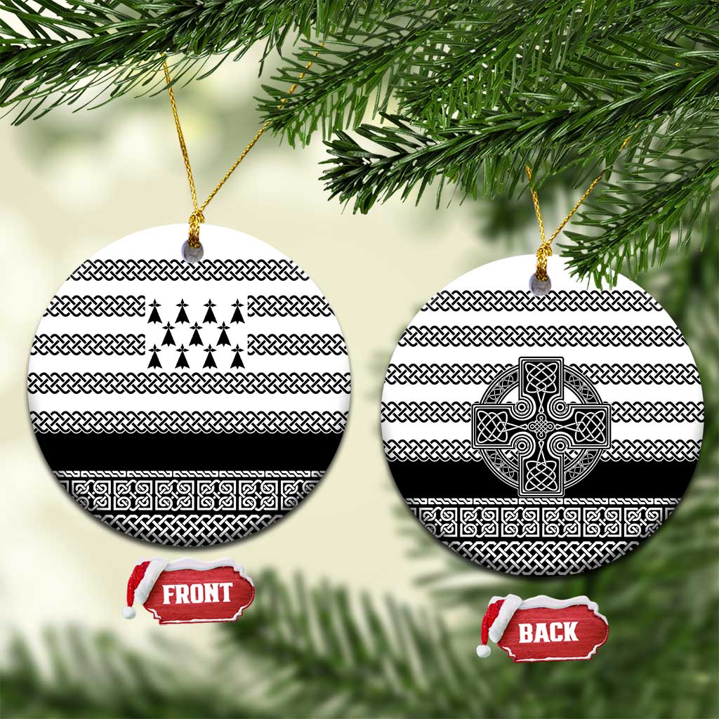 Brittany Celtic Knot Ceramic Ornament Celtic Nation Heritage Pride - Wonder Print Shop