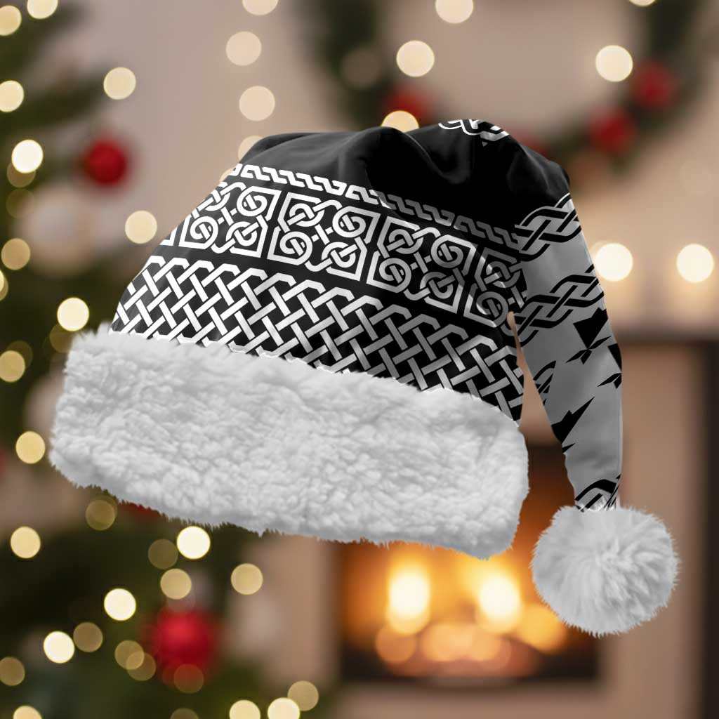 Brittany Celtic Knot Christmas Santa Hat Celtic Nation Heritage Pride - Wonder Print Shop