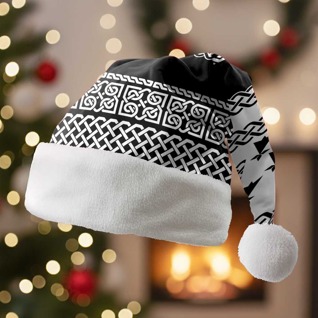 Brittany Celtic Knot Christmas Santa Hat Celtic Nation Heritage Pride - Wonder Print Shop