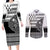 Brittany Celtic Knot Couples Matching Long Sleeve Bodycon Dress and Long Sleeve Button Shirt Celtic Nation Heritage Pride - Wonder Print Shop