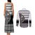 Brittany Celtic Knot Couples Matching Tank Maxi Dress and Long Sleeve Button Shirt Celtic Nation Heritage Pride - Wonder Print Shop