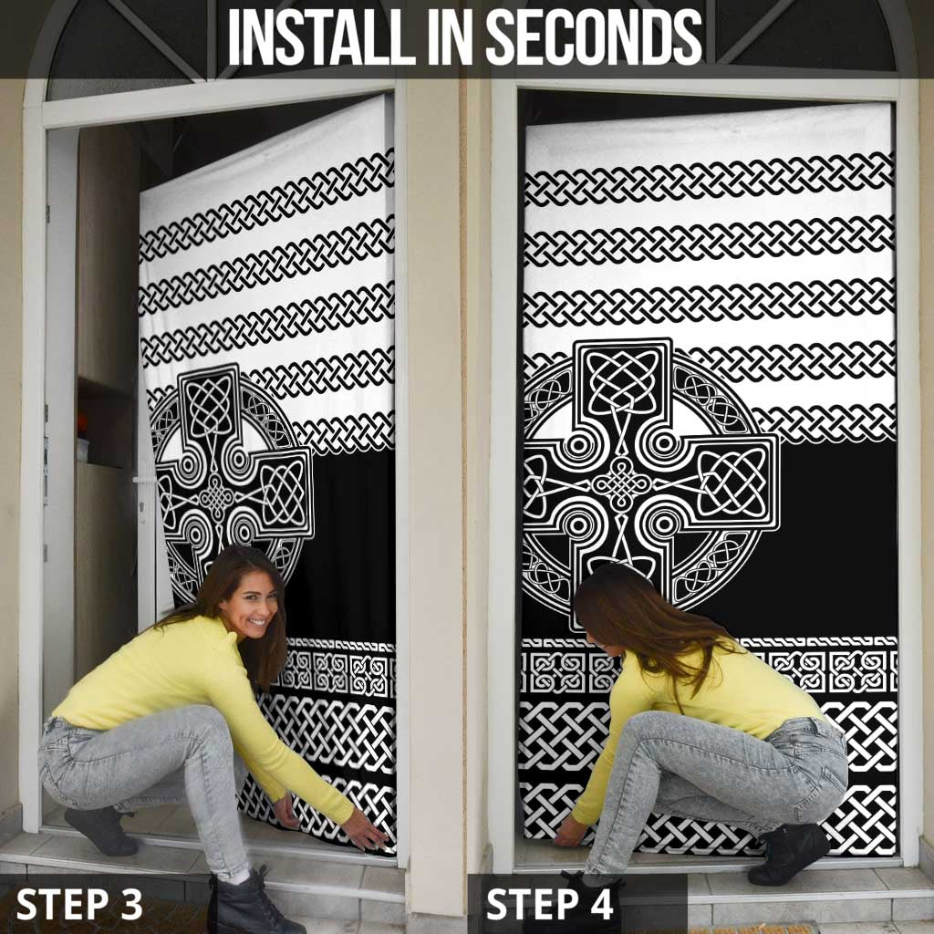 Brittany Celtic Knot Door Cover Celtic Nation Heritage Pride - Wonder Print Shop