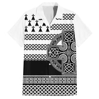 Brittany Celtic Knot Family Matching Long Sleeve Bodycon Dress and Hawaiian Shirt Celtic Nation Heritage Pride - Wonder Print Shop