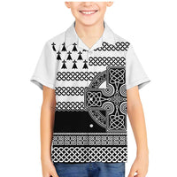 Brittany Celtic Knot Family Matching Mermaid Dress and Hawaiian Shirt Celtic Nation Heritage Pride - Wonder Print Shop