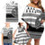 Brittany Celtic Knot Family Matching Off Shoulder Short Dress and Hawaiian Shirt Celtic Nation Heritage Pride - Wonder Print Shop