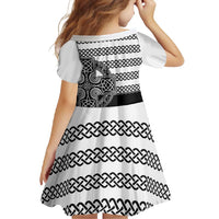Brittany Celtic Knot Family Matching Summer Maxi Dress and Hawaiian Shirt Celtic Nation Heritage Pride - Wonder Print Shop