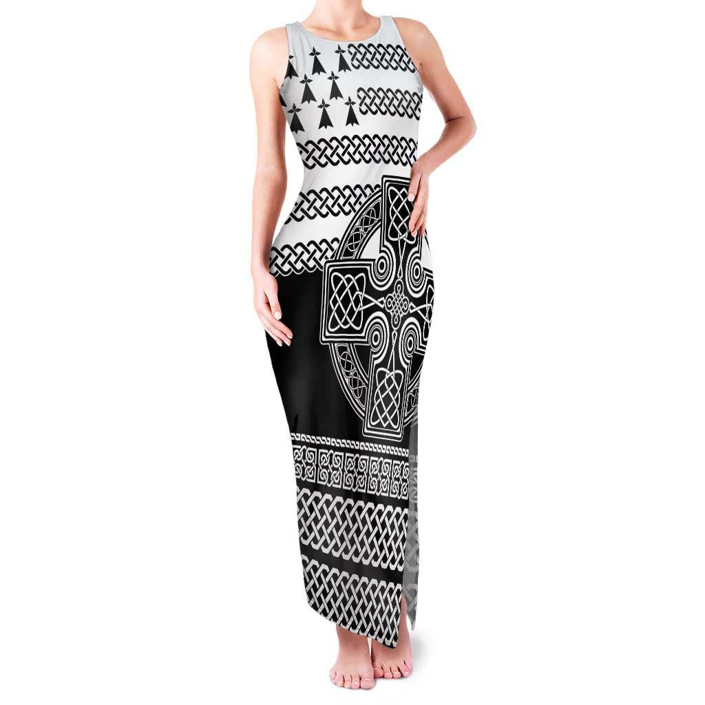 Brittany Celtic Knot Family Matching Tank Maxi Dress and Hawaiian Shirt Celtic Nation Heritage Pride - Wonder Print Shop
