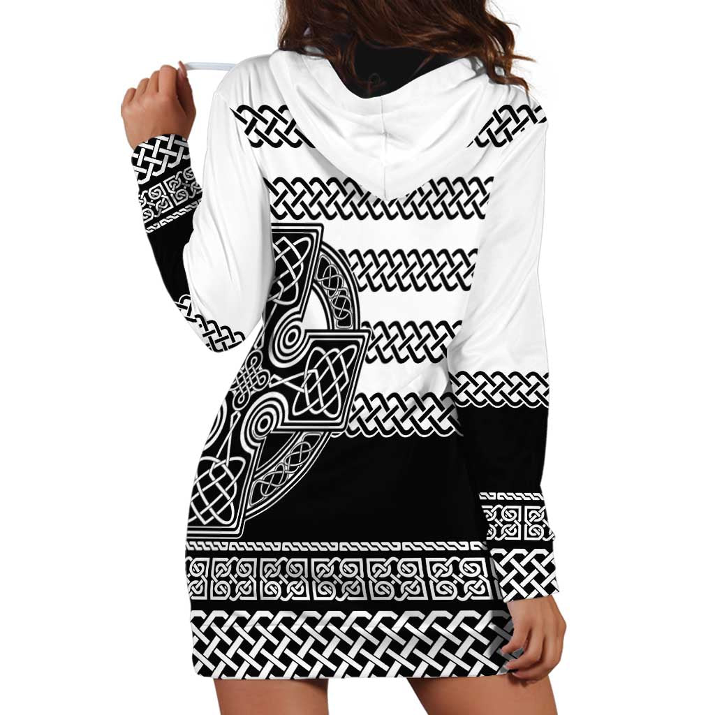 Brittany Celtic Knot Hoodie Dress Celtic Nation Heritage Pride - Wonder Print Shop