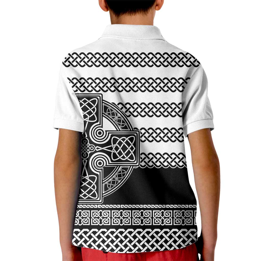 Brittany Celtic Knot Kid Polo Shirt Celtic Nation Heritage Pride - Wonder Print Shop