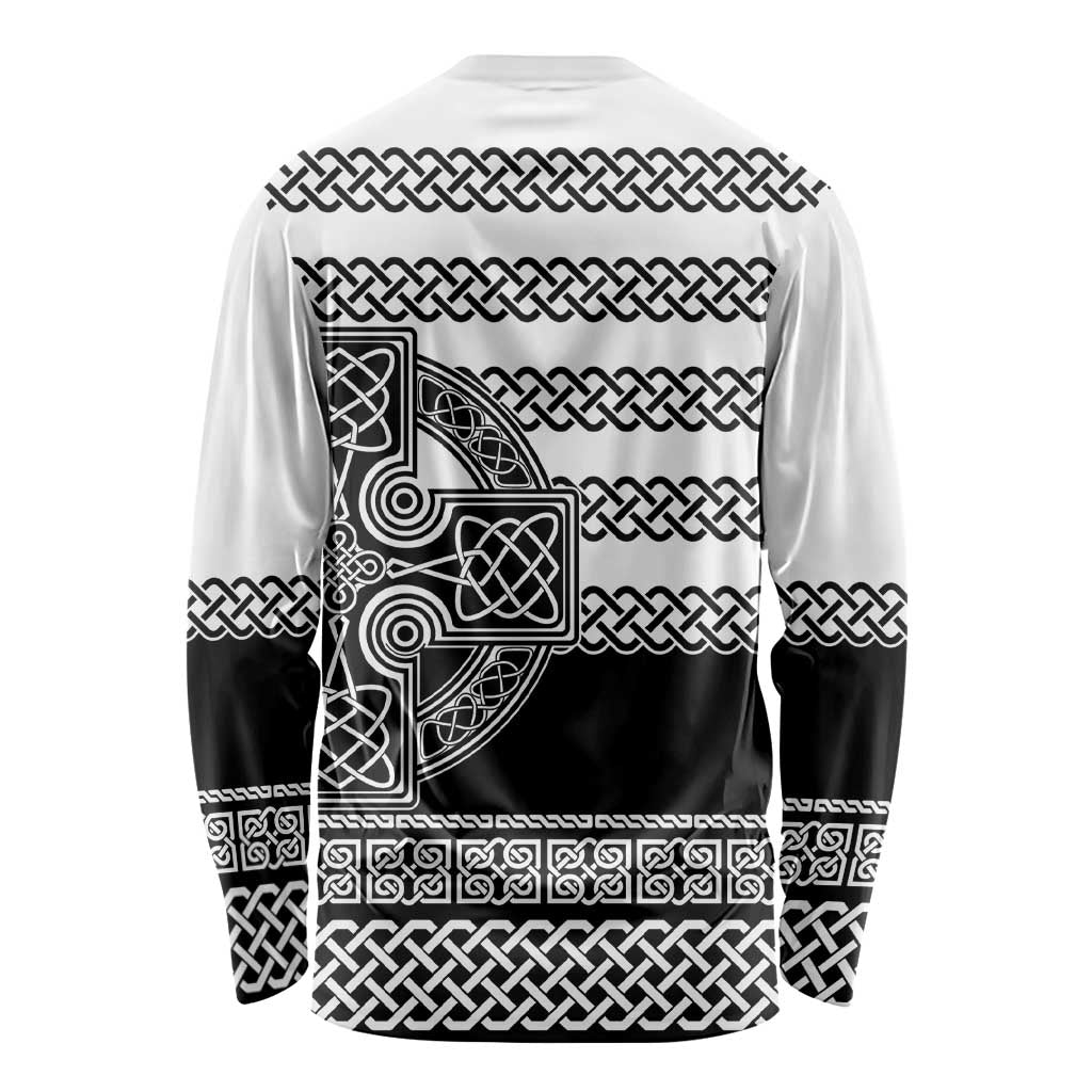 Brittany Celtic Knot Long Sleeve Shirt Celtic Nation Heritage Pride - Wonder Print Shop
