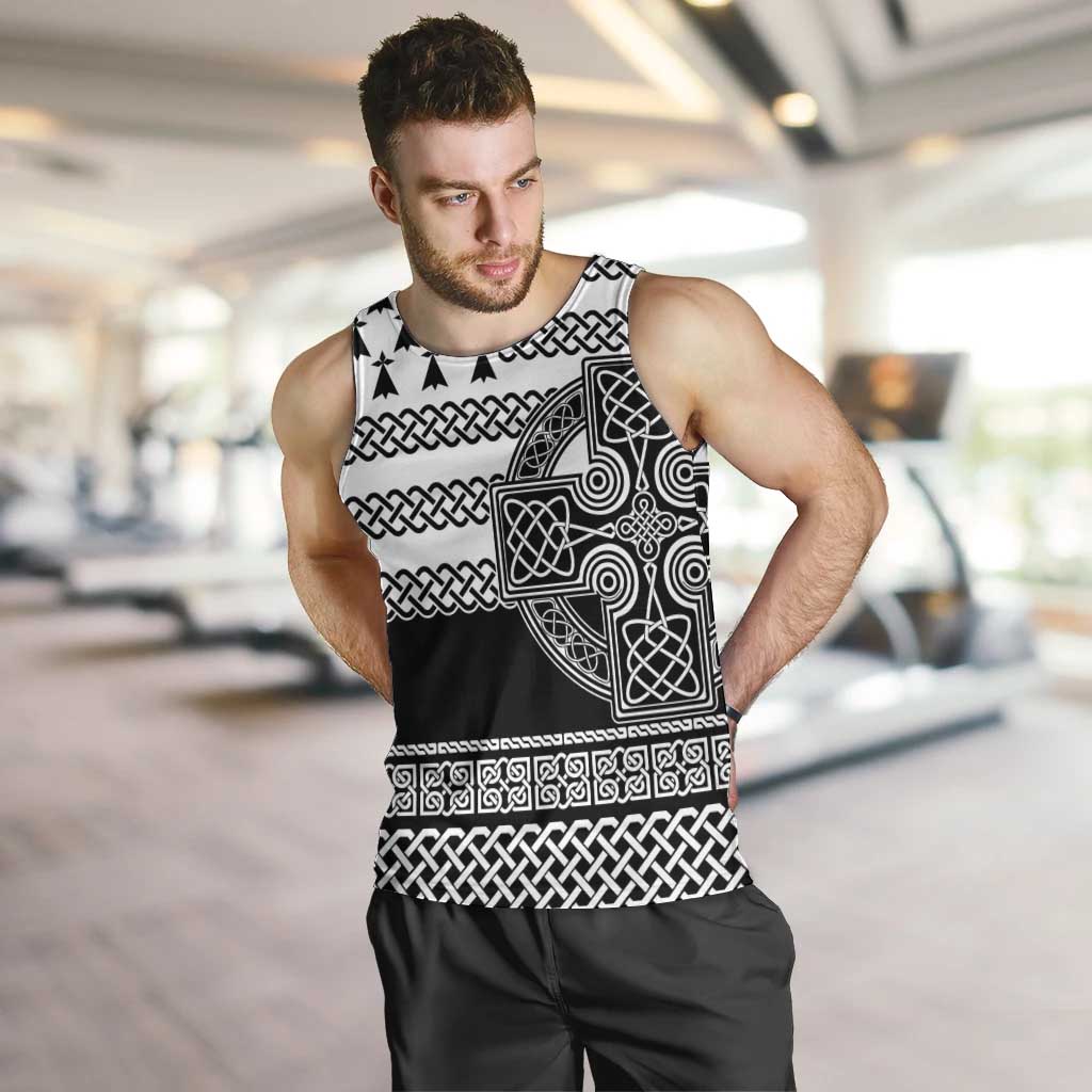 Brittany Celtic Knot Men Tank Top Celtic Nation Heritage Pride - Wonder Print Shop