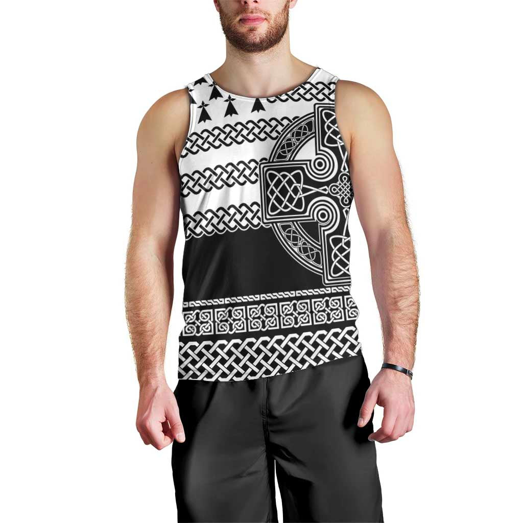 Brittany Celtic Knot Men Tank Top Celtic Nation Heritage Pride - Wonder Print Shop