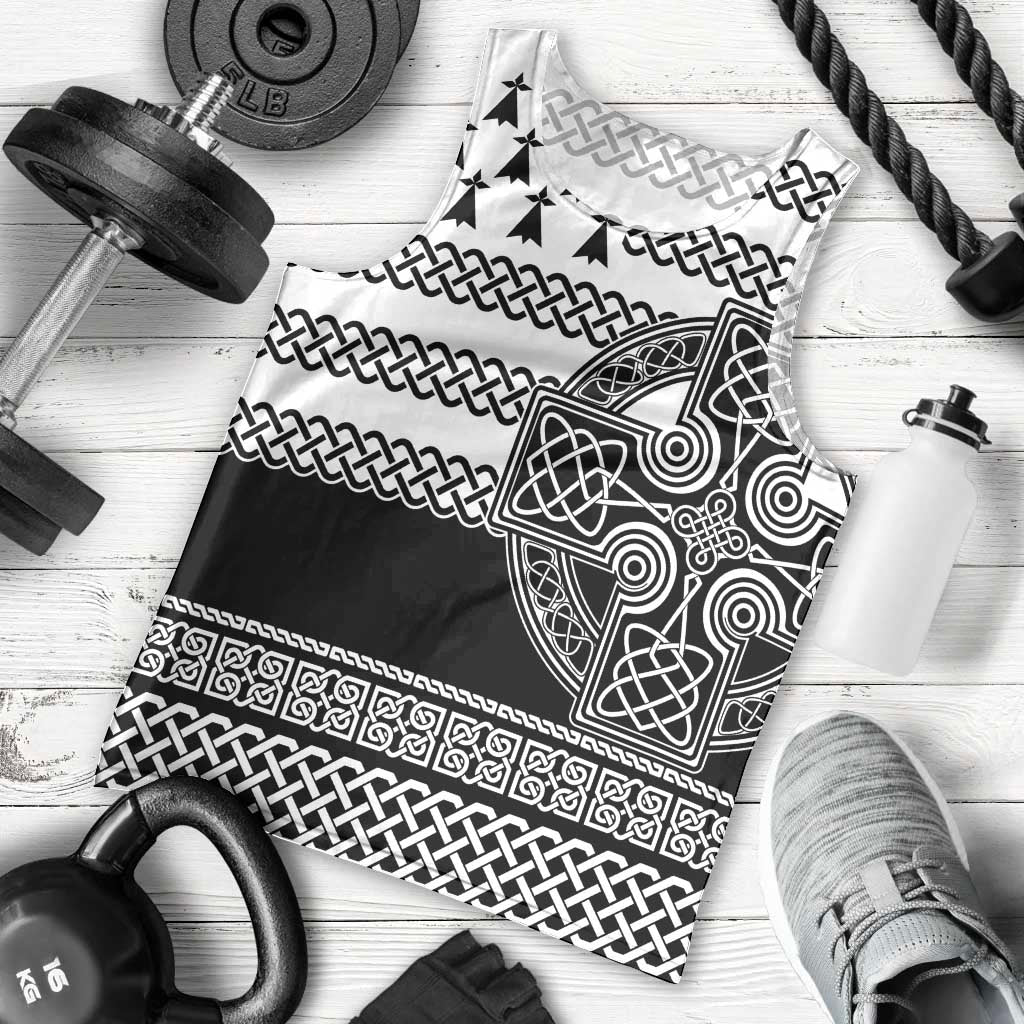 Brittany Celtic Knot Men Tank Top Celtic Nation Heritage Pride - Wonder Print Shop