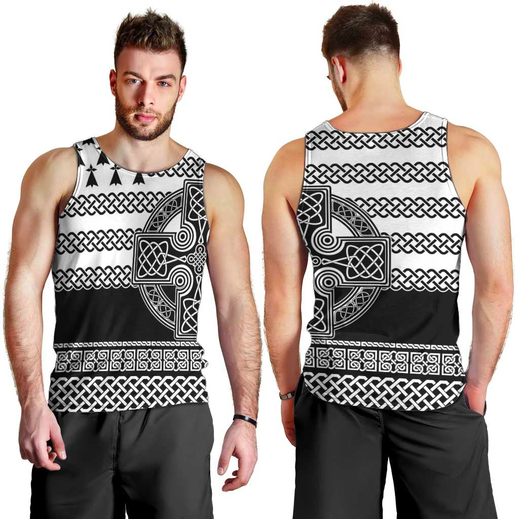 Brittany Celtic Knot Men Tank Top Celtic Nation Heritage Pride - Wonder Print Shop