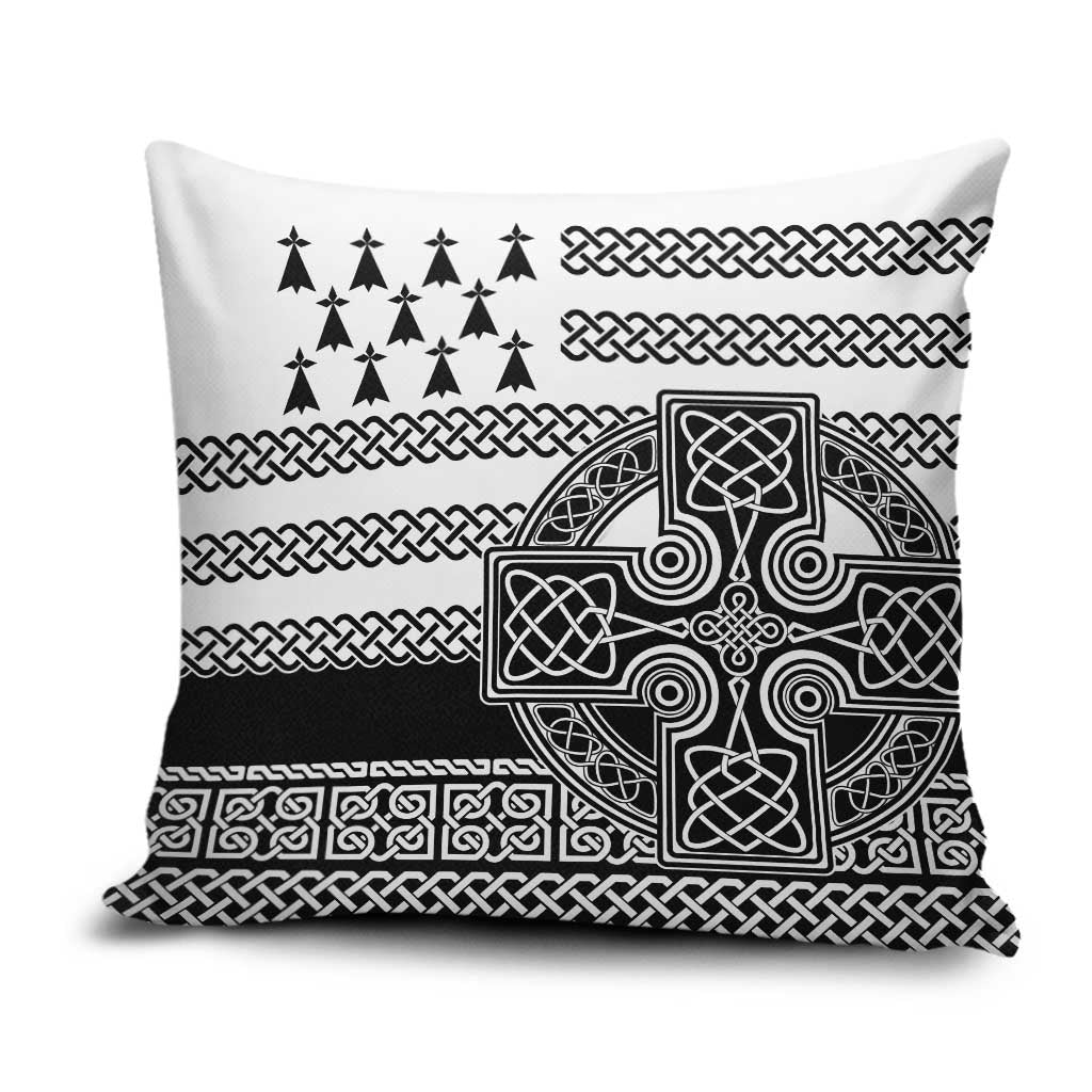 Brittany Celtic Knot Pillow Cover Celtic Nation Heritage Pride - Wonder Print Shop
