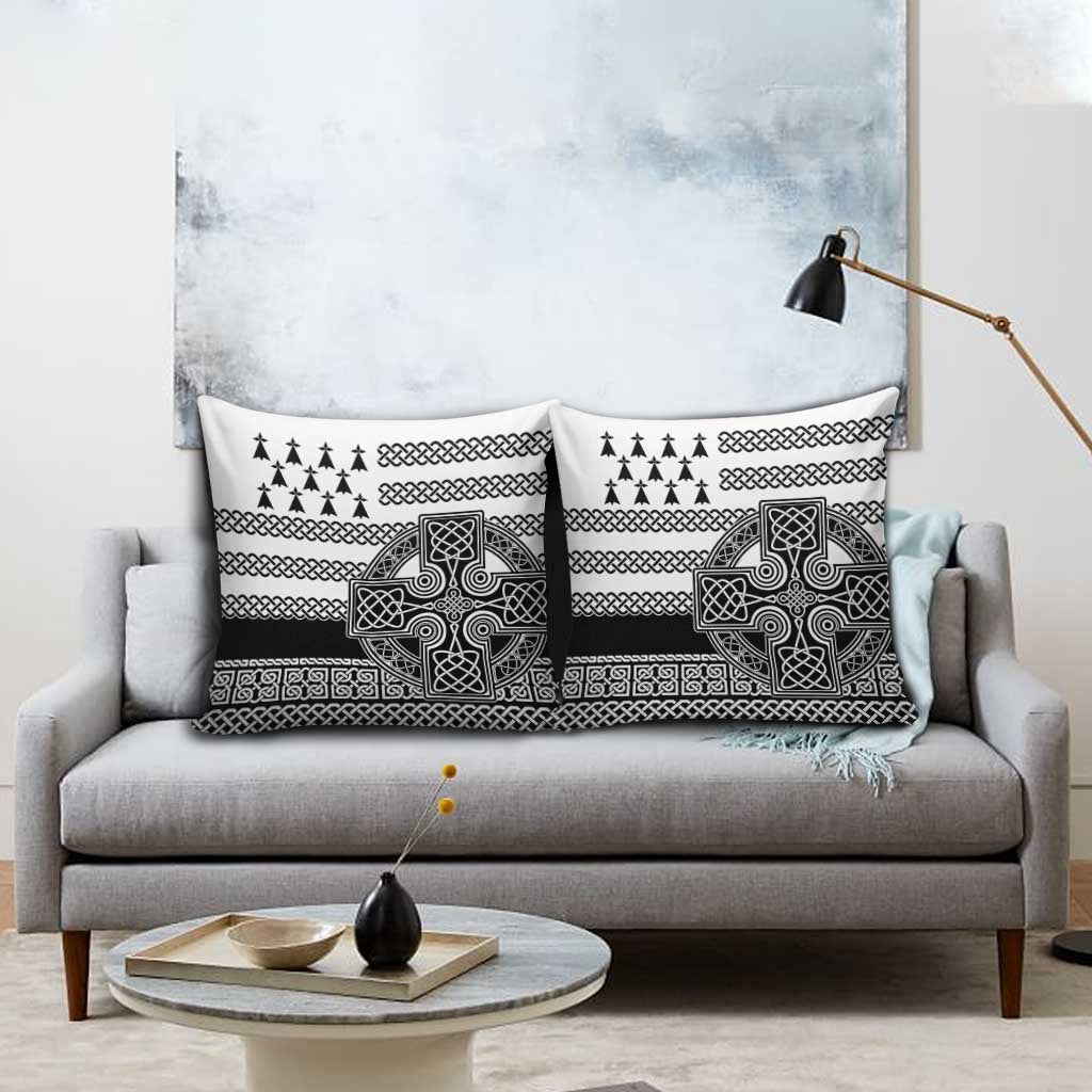 Brittany Celtic Knot Pillow Cover Celtic Nation Heritage Pride - Wonder Print Shop
