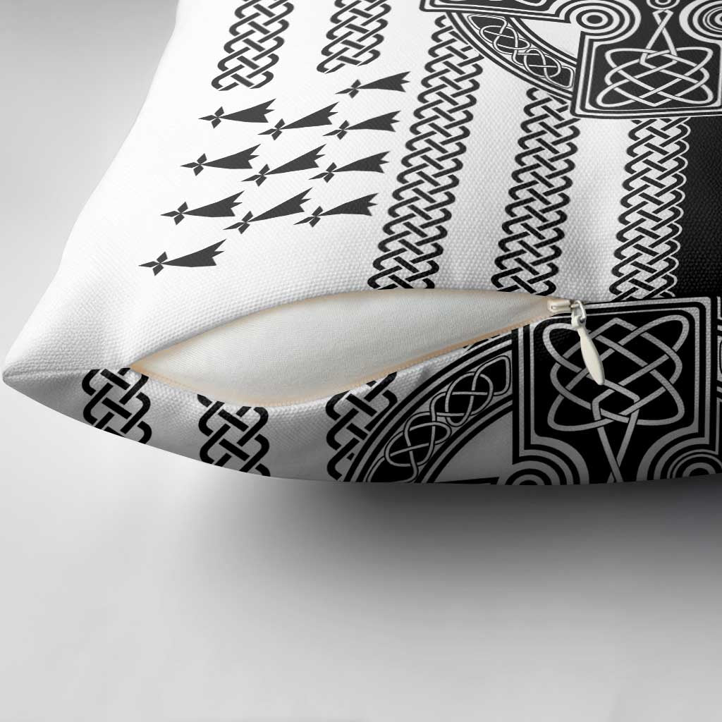 Brittany Celtic Knot Pillow Cover Celtic Nation Heritage Pride - Wonder Print Shop