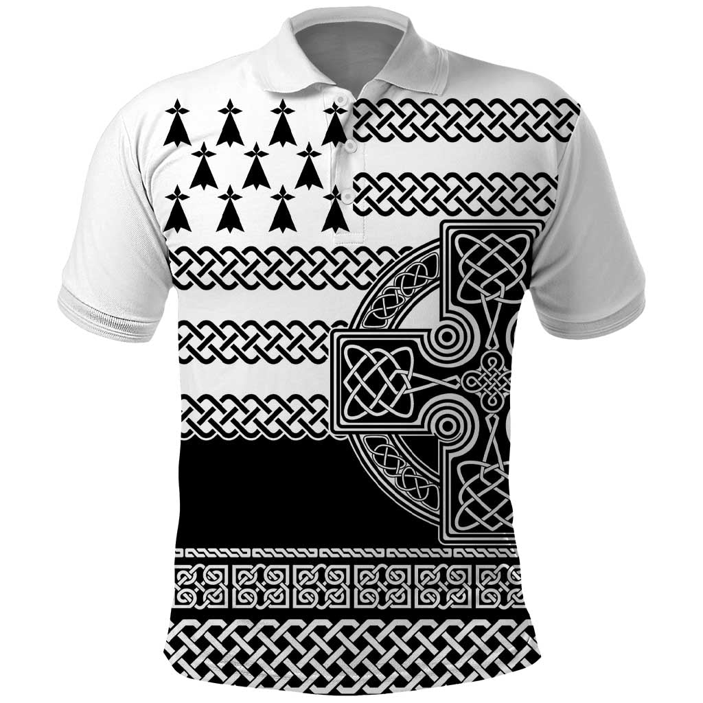 Brittany Celtic Knot Polo Shirt Celtic Nation Heritage Pride - Wonder Print Shop