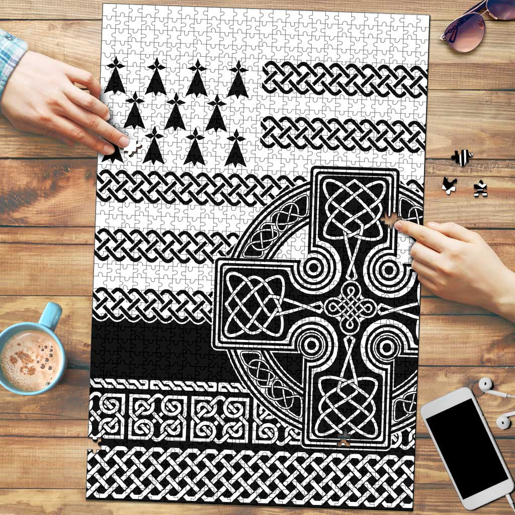 Brittany Celtic Knot Puzzle Celtic Nation Heritage Pride - Wonder Print Shop