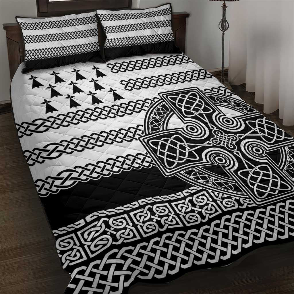 Brittany Celtic Knot Quilt Bed Set Celtic Nation Heritage Pride - Wonder Print Shop
