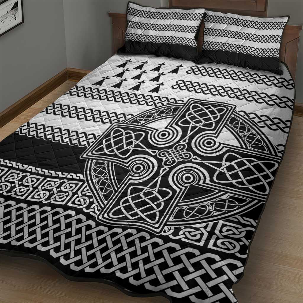 Brittany Celtic Knot Quilt Bed Set Celtic Nation Heritage Pride - Wonder Print Shop