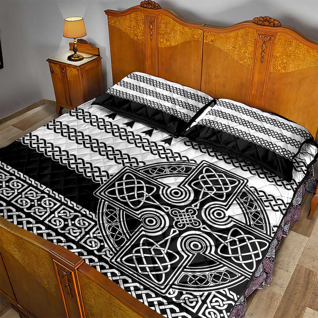 Brittany Celtic Knot Quilt Bed Set Celtic Nation Heritage Pride - Wonder Print Shop