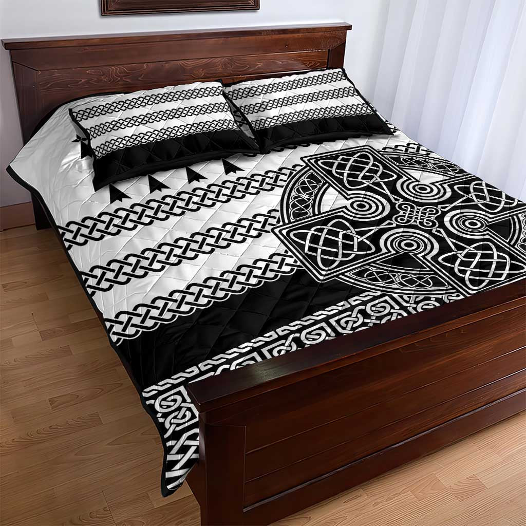 Brittany Celtic Knot Quilt Bed Set Celtic Nation Heritage Pride - Wonder Print Shop