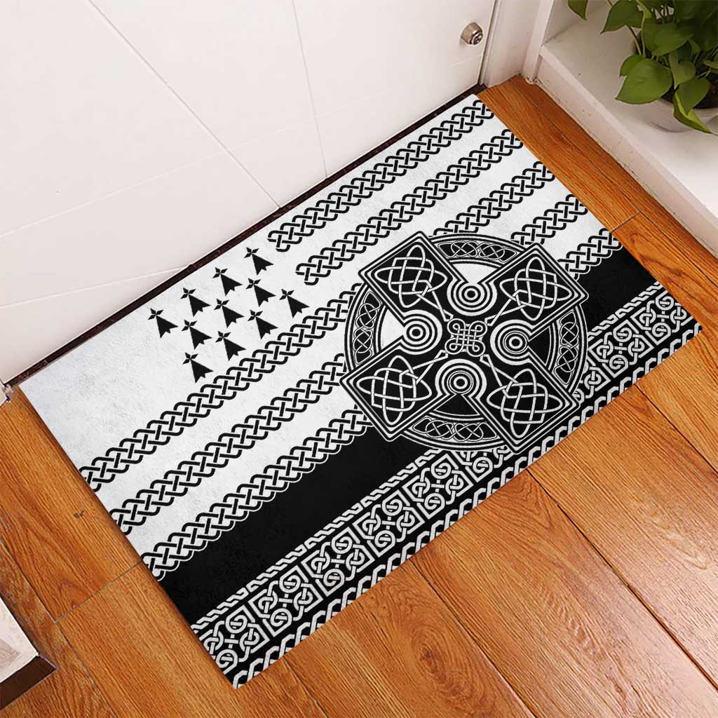 Brittany Celtic Knot Rubber Doormat Celtic Nation Heritage Pride - Wonder Print Shop
