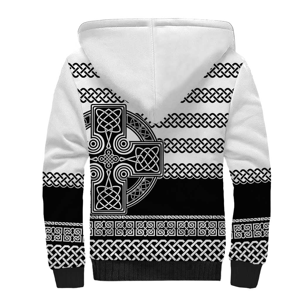 Brittany Celtic Knot Sherpa Hoodie Celtic Nation Heritage Pride - Wonder Print Shop
