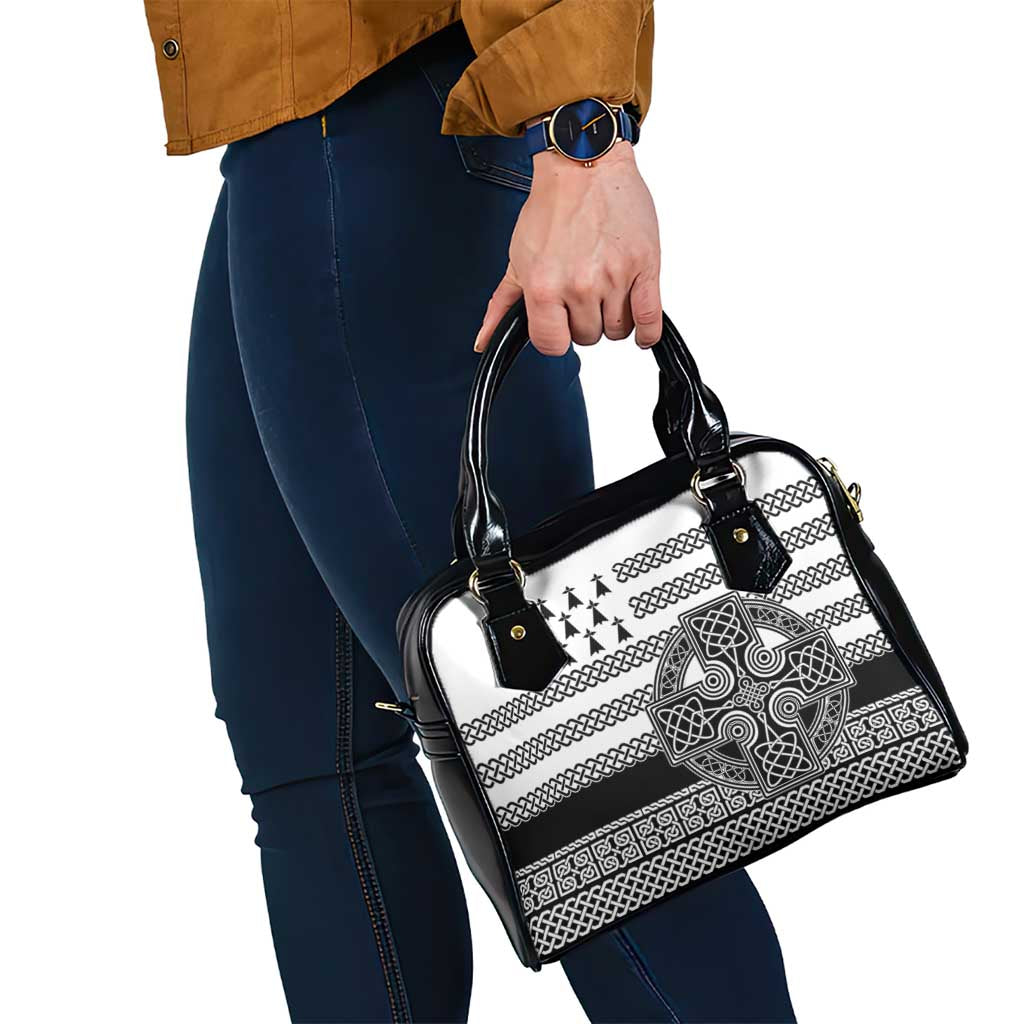 Brittany Celtic Knot Shoulder Handbag Celtic Nation Heritage Pride - Wonder Print Shop