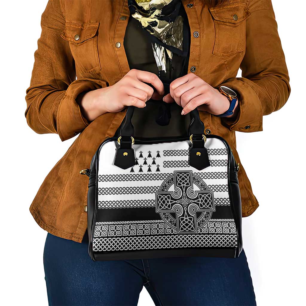 Brittany Celtic Knot Shoulder Handbag Celtic Nation Heritage Pride - Wonder Print Shop