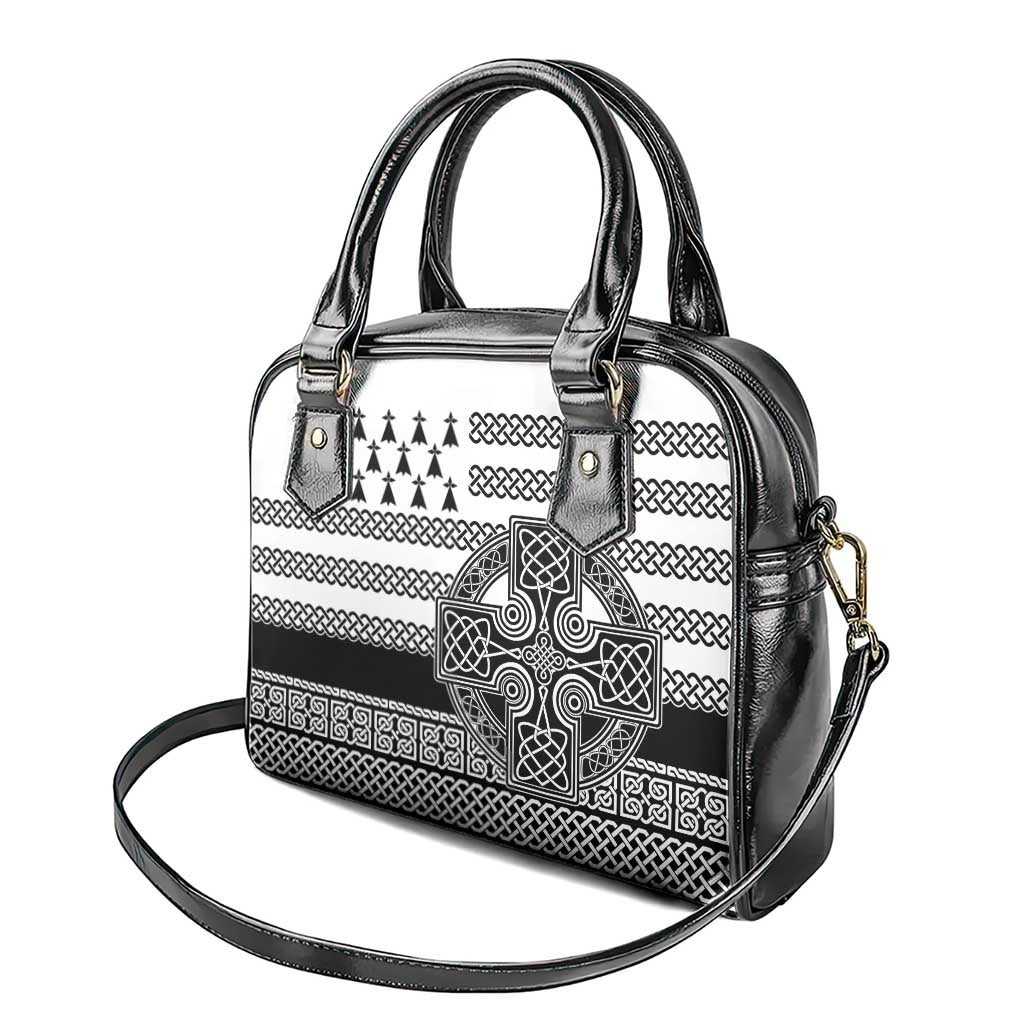 Brittany Celtic Knot Shoulder Handbag Celtic Nation Heritage Pride - Wonder Print Shop