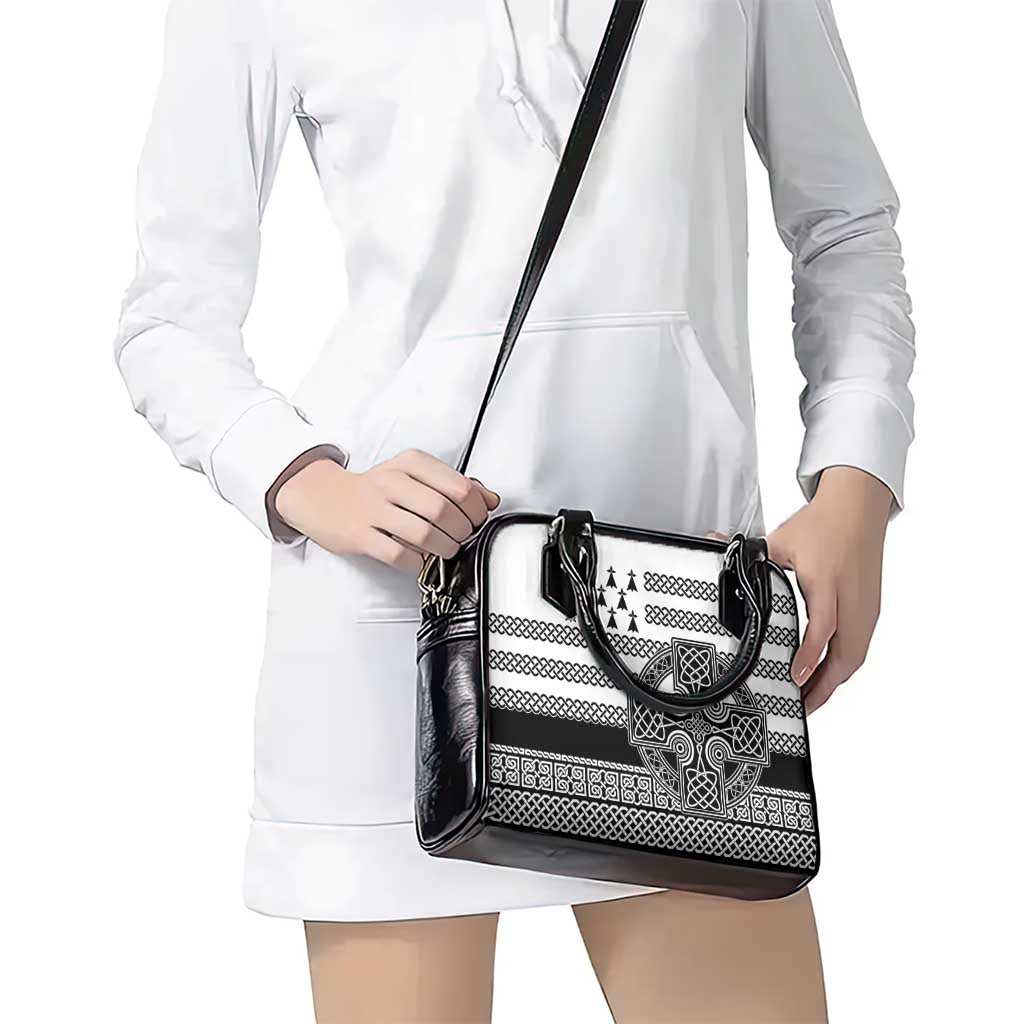 Brittany Celtic Knot Shoulder Handbag Celtic Nation Heritage Pride - Wonder Print Shop