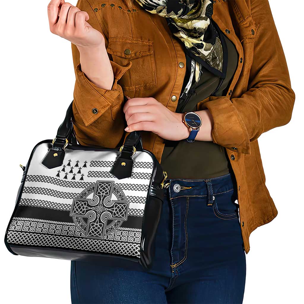 Brittany Celtic Knot Shoulder Handbag Celtic Nation Heritage Pride - Wonder Print Shop