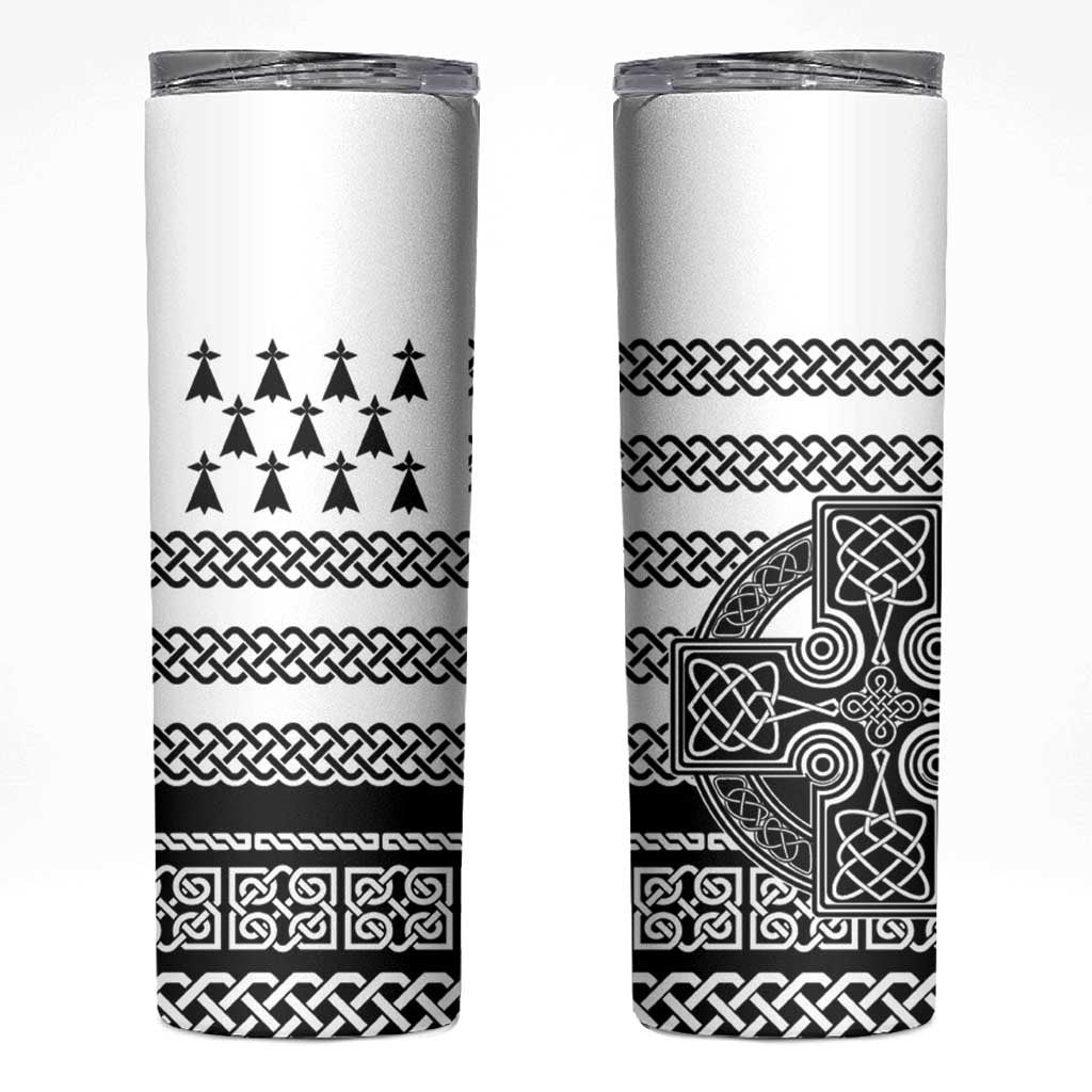 Brittany Celtic Knot Skinny Tumbler Celtic Nation Heritage Pride - Wonder Print Shop