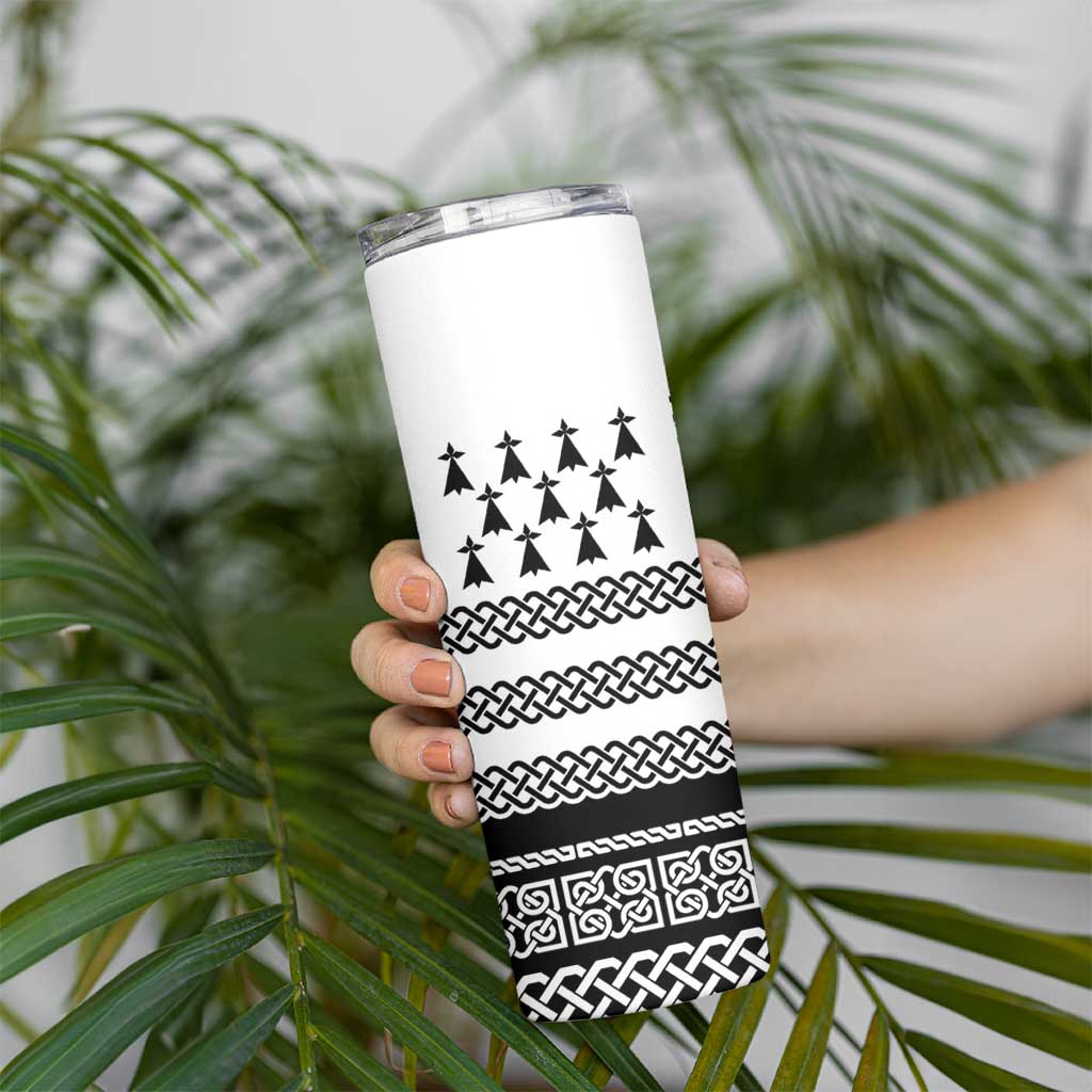 Brittany Celtic Knot Skinny Tumbler Celtic Nation Heritage Pride - Wonder Print Shop
