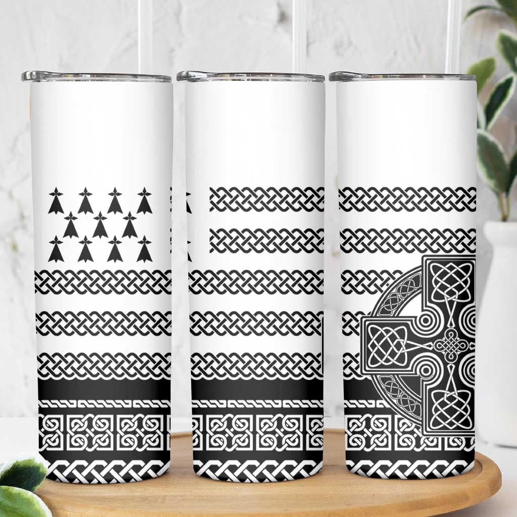Brittany Celtic Knot Skinny Tumbler Celtic Nation Heritage Pride - Wonder Print Shop