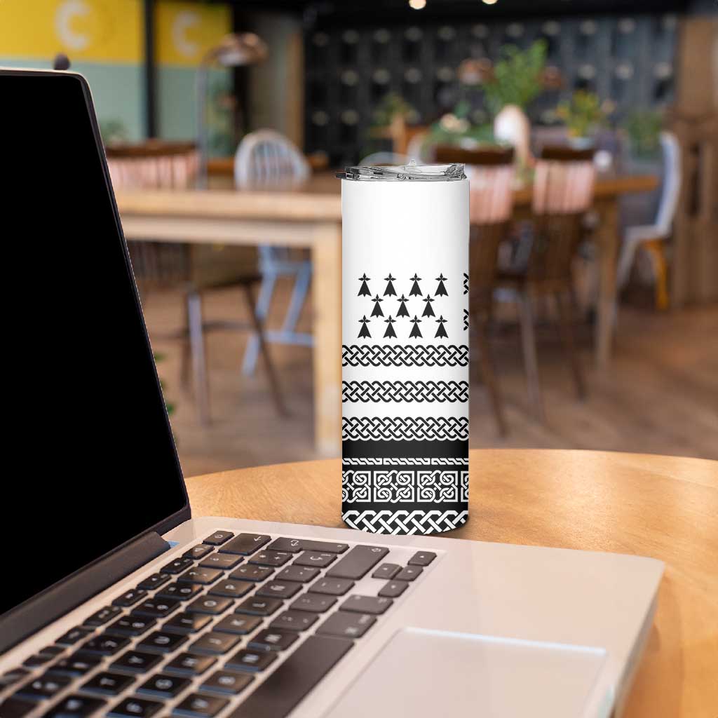 Brittany Celtic Knot Skinny Tumbler Celtic Nation Heritage Pride - Wonder Print Shop