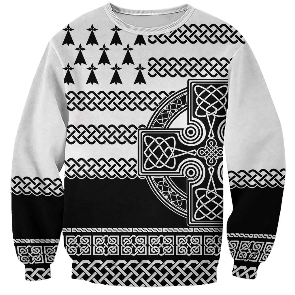 Brittany Celtic Knot Sweatshirt Celtic Nation Heritage Pride - Wonder Print Shop