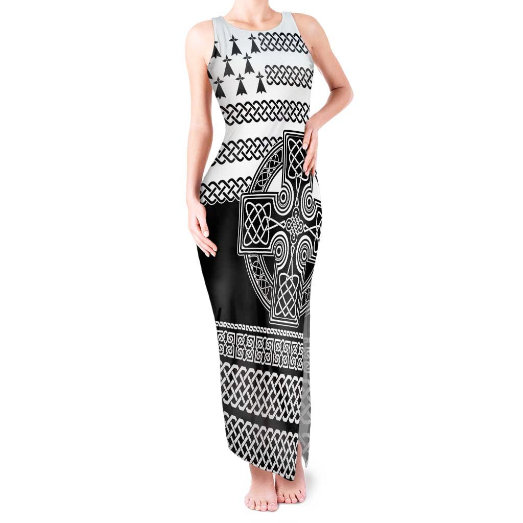 Brittany Celtic Knot Tank Maxi Dress Celtic Nation Heritage Pride - Wonder Print Shop