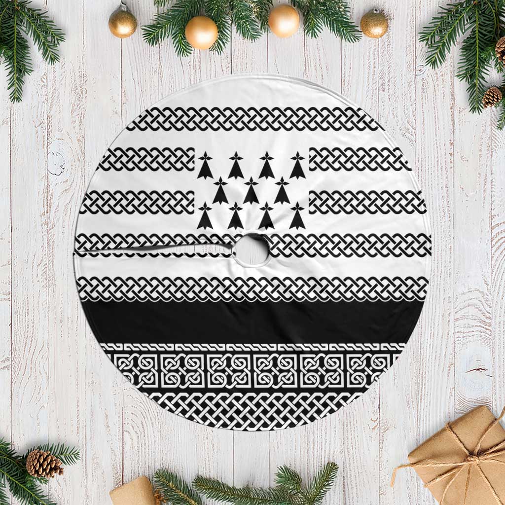 Brittany Celtic Knot Tree Skirt Celtic Nation Heritage Pride - Wonder Print Shop